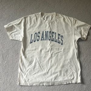 John Galt Brandy Melville Oversized Los Angeles Graphic Shirt